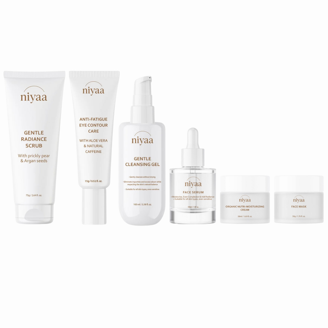 6-Step Skincare Ritual by Niyaa