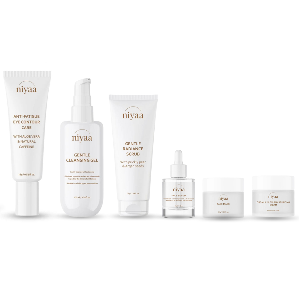 6-Step Skincare Ritual by Niyaa