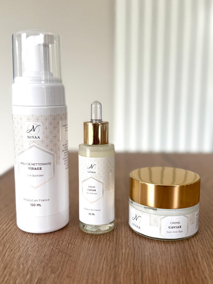 Crème, Serum &amp; Mousse Nettoyante